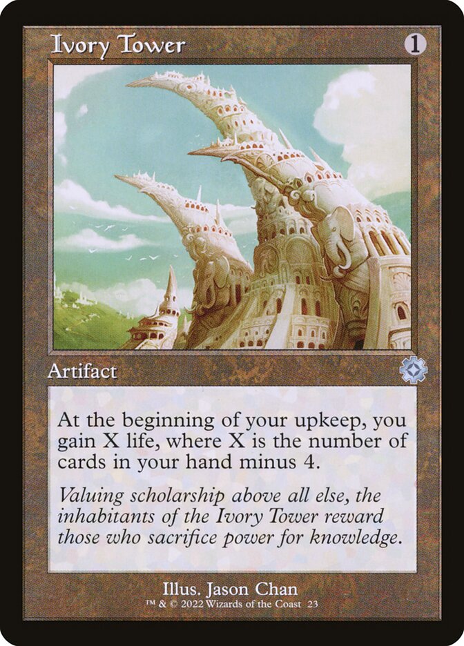 Ivory Tower - carta Magic The Gathering