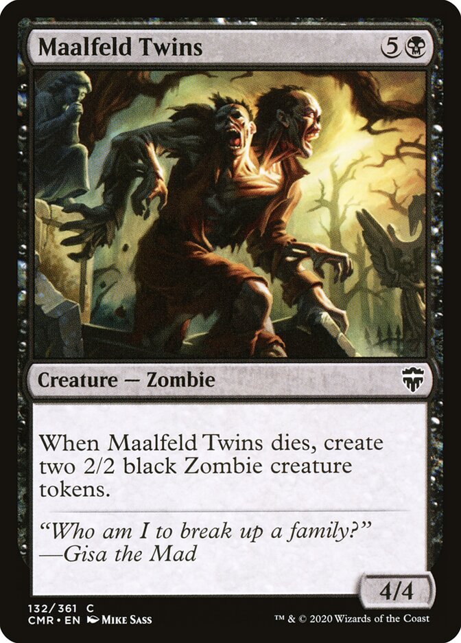 Maalfeld Twins - carta Magic The Gathering