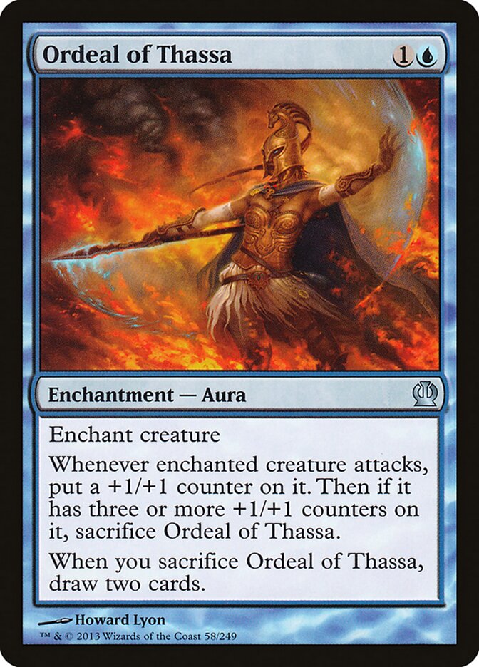 Ordeal of Thassa - carta Magic The Gathering