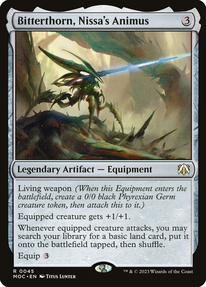 Bitterthorn, Nissa's Animus - carta Magic The Gathering