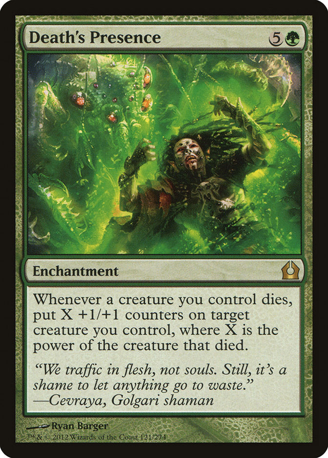 Death's Presence - RTR-121-NF-STD