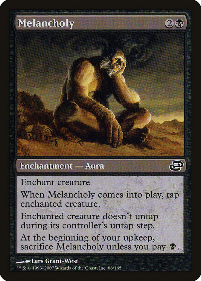 Melancholy - carta Magic The Gathering