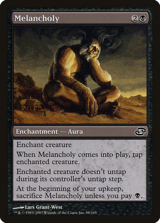 Melancholy - carta Magic The Gathering