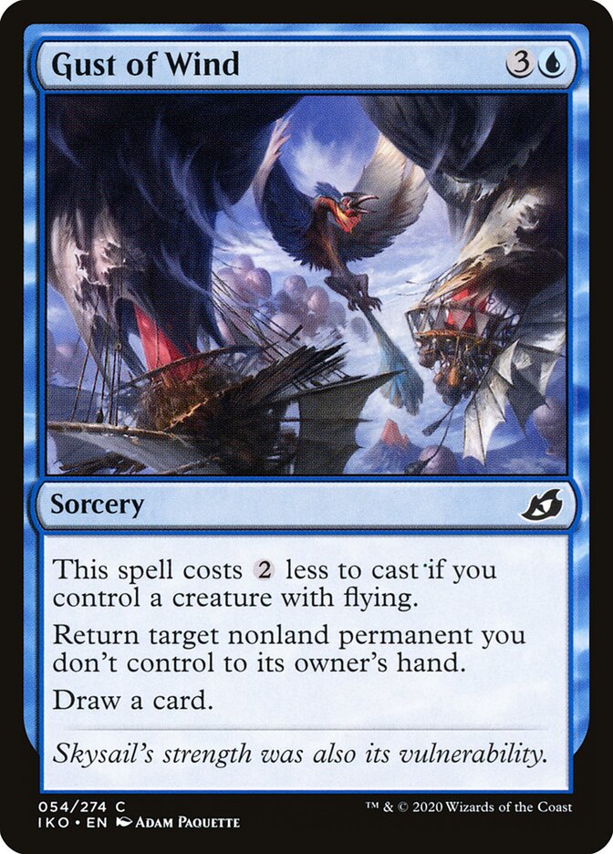 Gust of Wind - carta Magic The Gathering