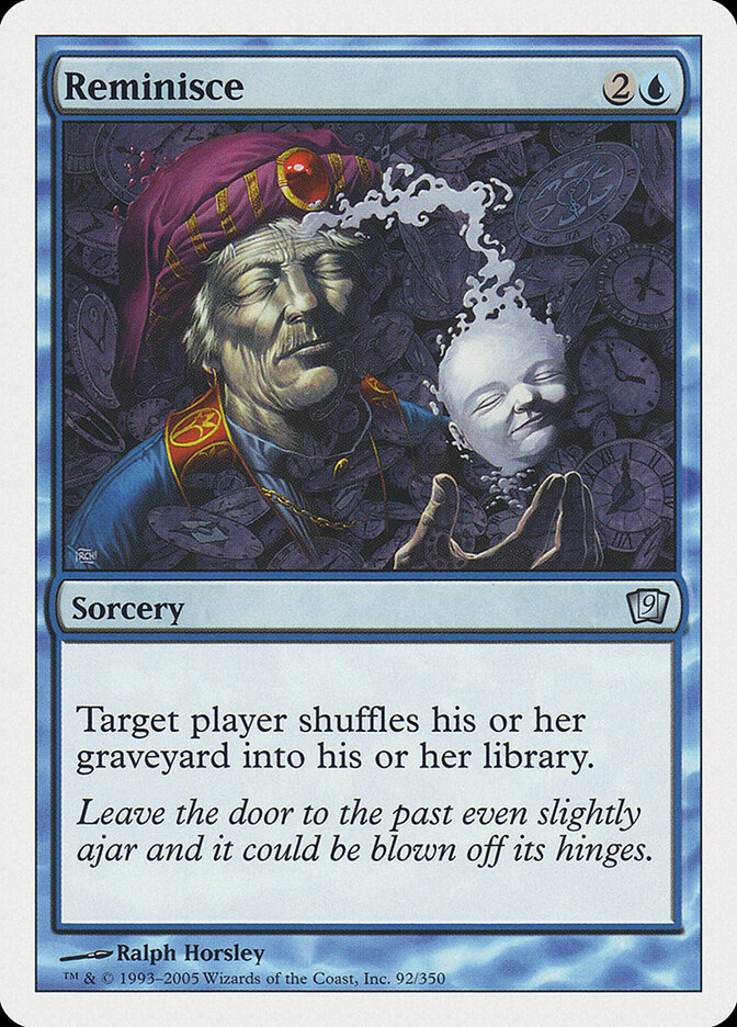Reminisce - carta Magic The Gathering