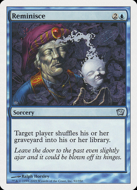 Reminisce - carta Magic The Gathering