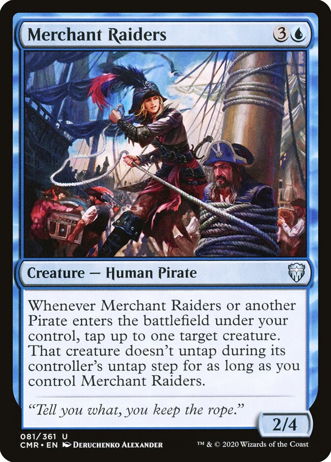 Merchant Raiders - carta Magic The Gathering