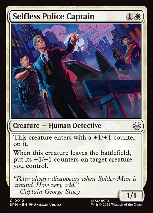 Selfless Police Captain - SPM-012-NF-STD