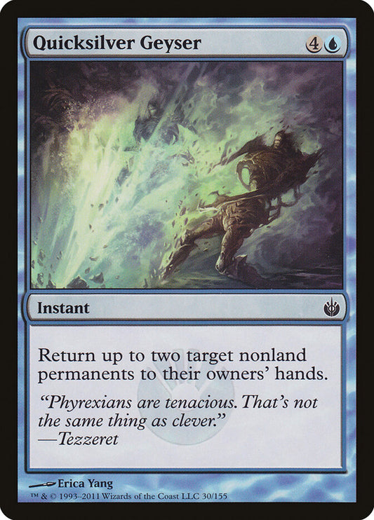 Quicksilver Geyser - carta Magic The Gathering