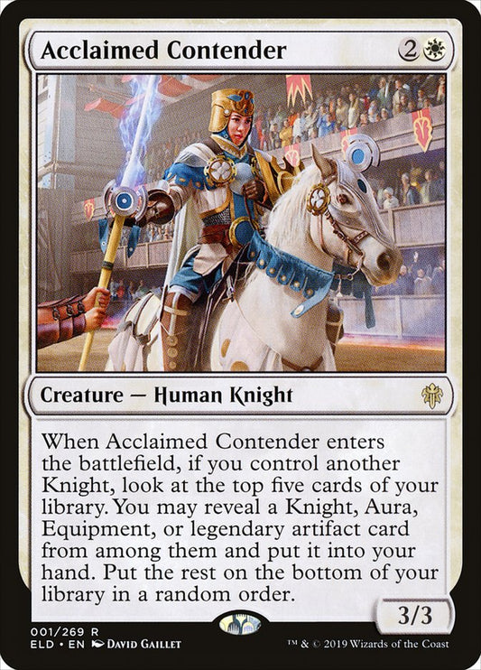 Acclaimed Contender - carta Magic The Gathering