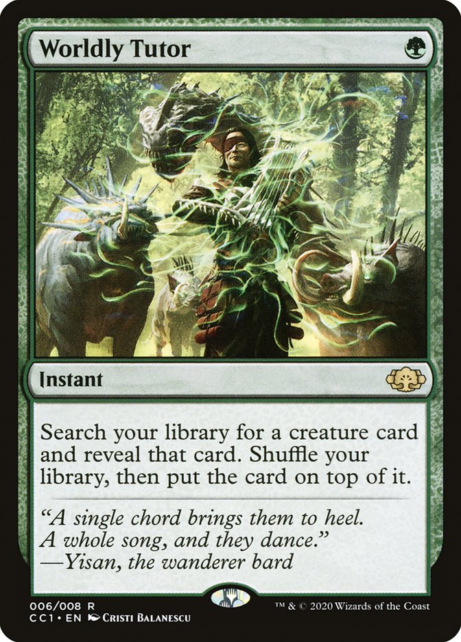 Worldly Tutor - CC1-006-NF-STD