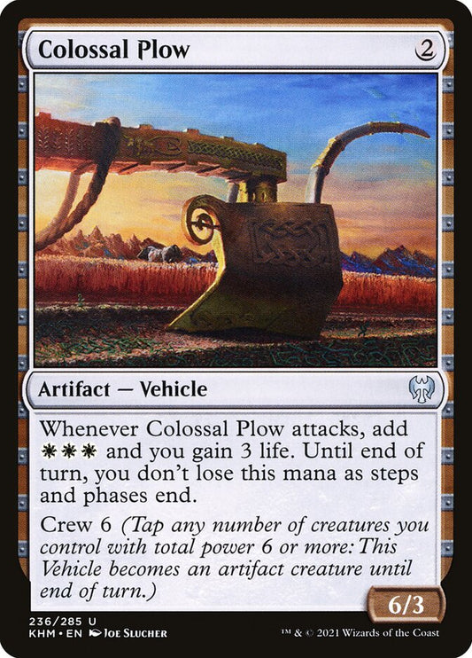 Colossal Plow - carta Magic The Gathering