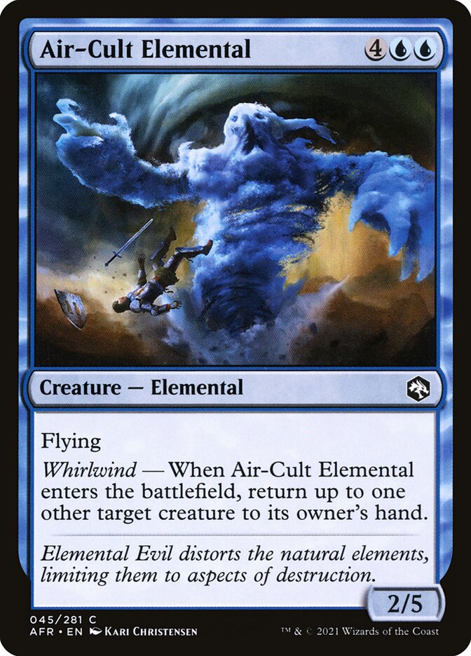 Air-Cult Elemental - carta Magic The Gathering