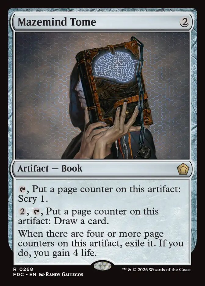 Mazemind Tome - carta Magic The Gathering