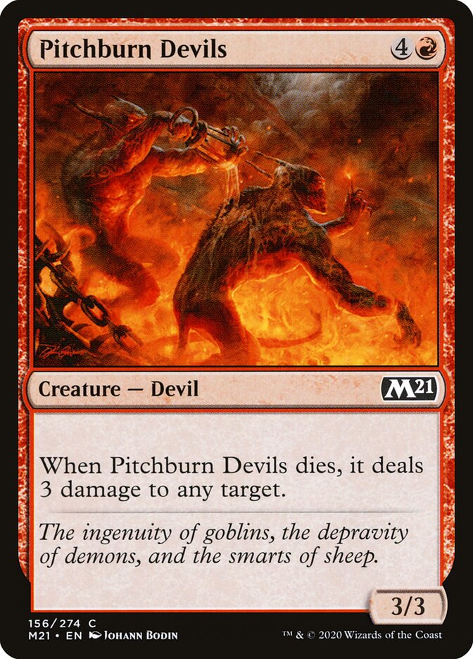 Pitchburn Devils - carta Magic The Gathering