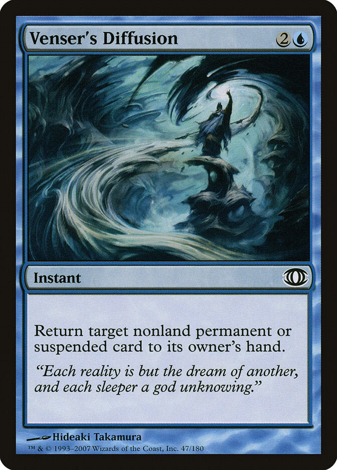 Venser's Diffusion - carta Magic The Gathering