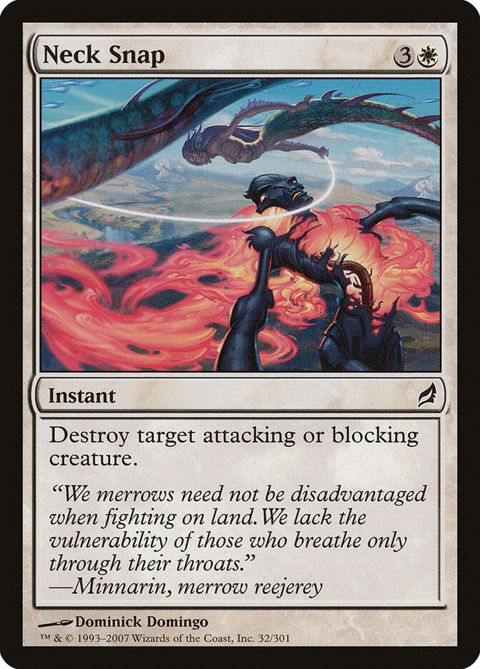 Neck Snap - carta Magic The Gathering