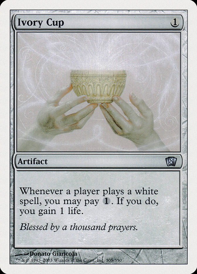 Ivory Cup - carta Magic The Gathering