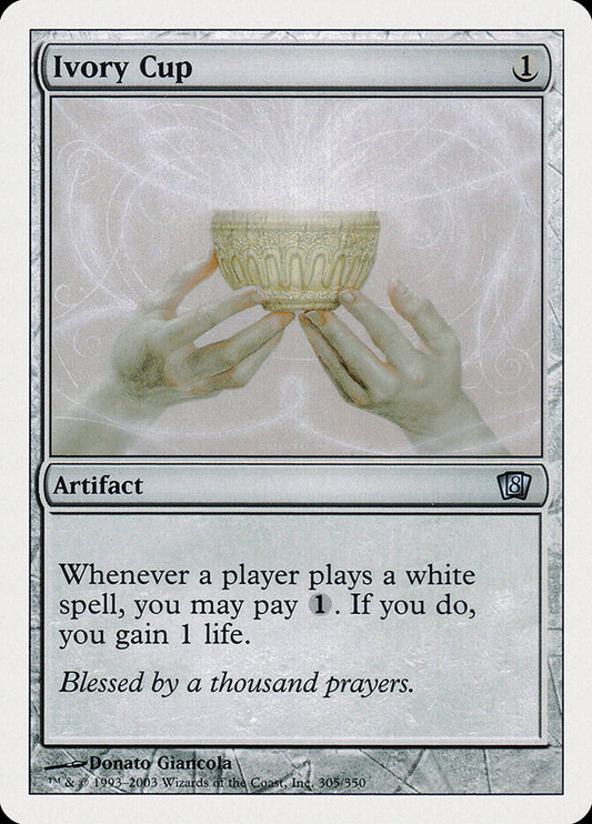 Ivory Cup - carta Magic The Gathering