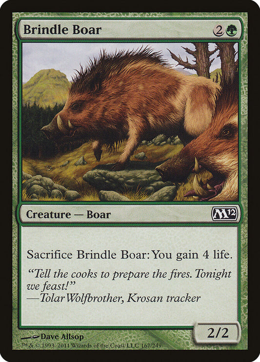 Brindle Boar - carta Magic The Gathering