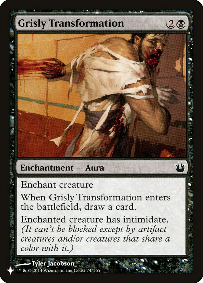 Grisly Transformation - carta Magic The Gathering