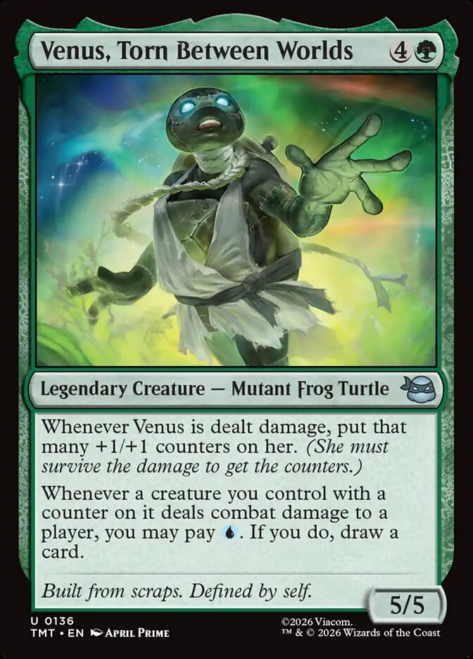 Venus, Torn Between Worlds - carta Magic The Gathering