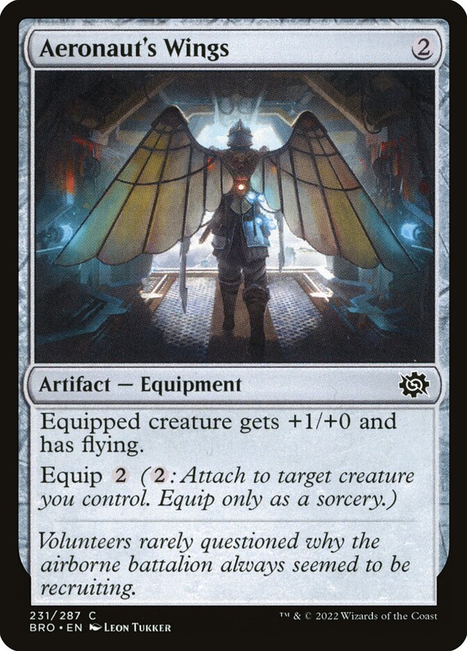Aeronaut's Wings - carta Magic The Gathering