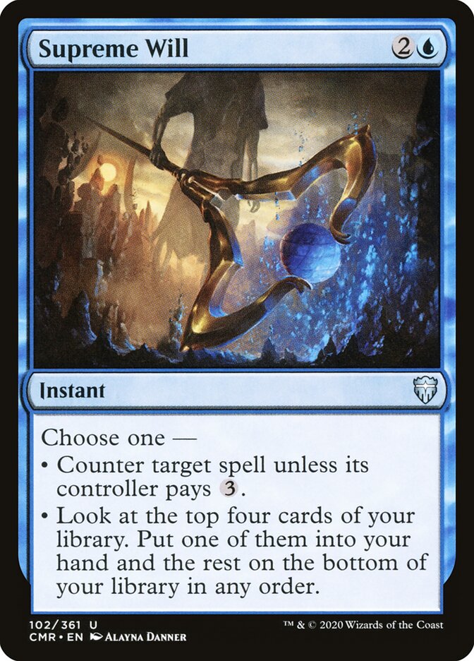 Supreme Will - carta Magic The Gathering