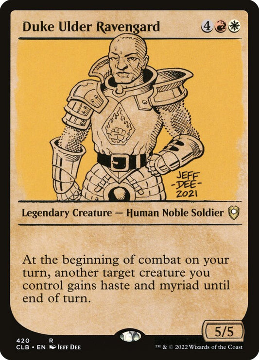 Duke Ulder Ravengard - carta Magic The Gathering