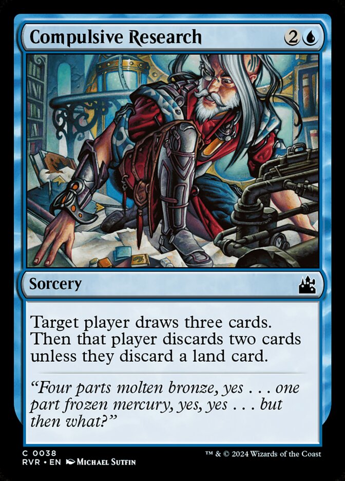 Compulsive Research - carta Magic The Gathering