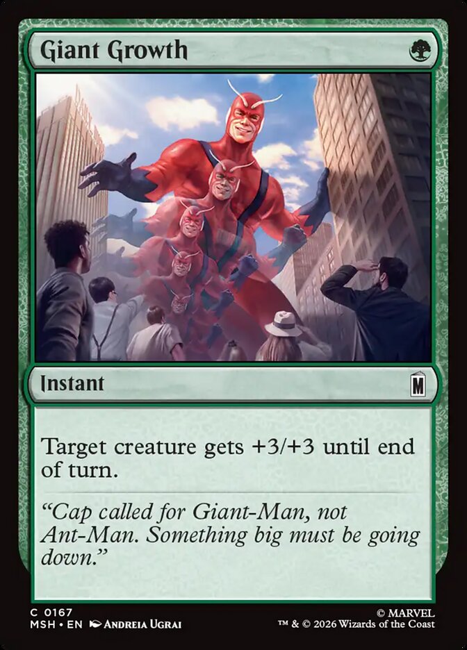 Giant Growth - carta Magic The Gathering