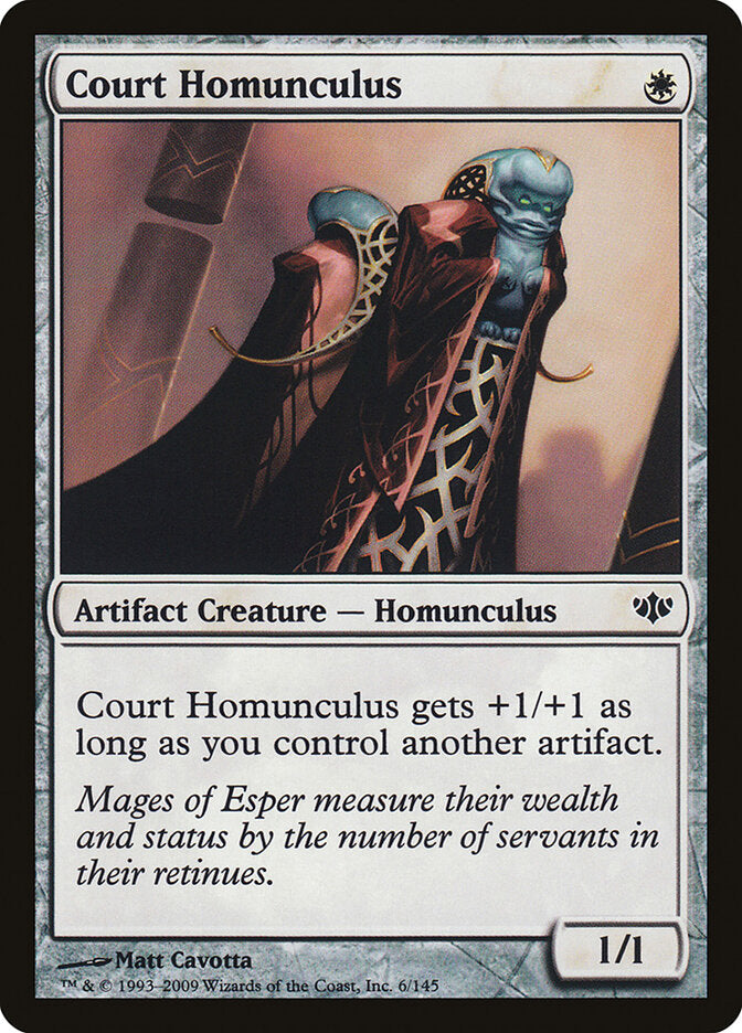 Court Homunculus - carta Magic The Gathering