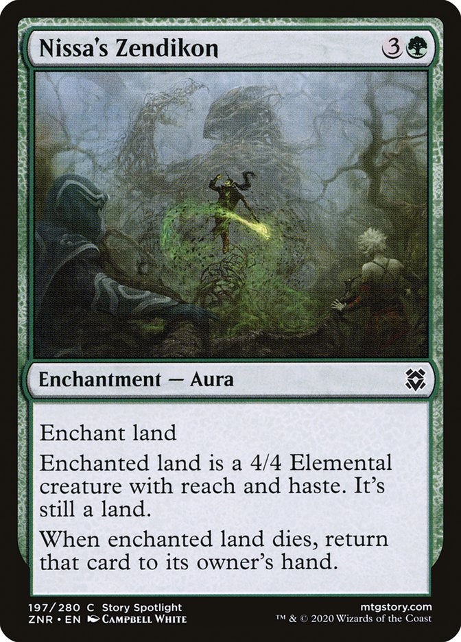 Nissa's Zendikon - carta Magic The Gathering