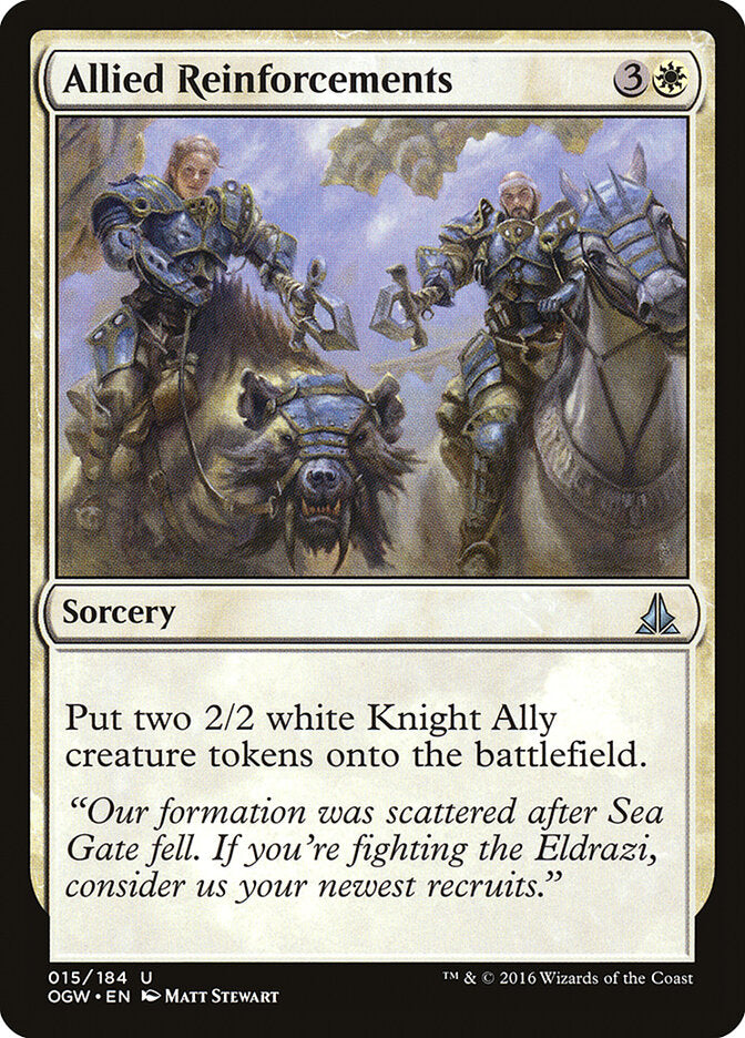 Allied Reinforcements - carta Magic The Gathering