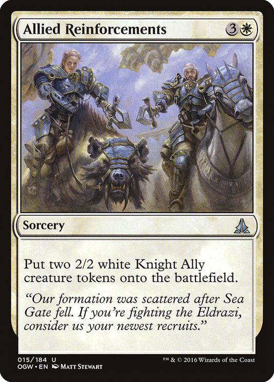 Allied Reinforcements - carta Magic The Gathering