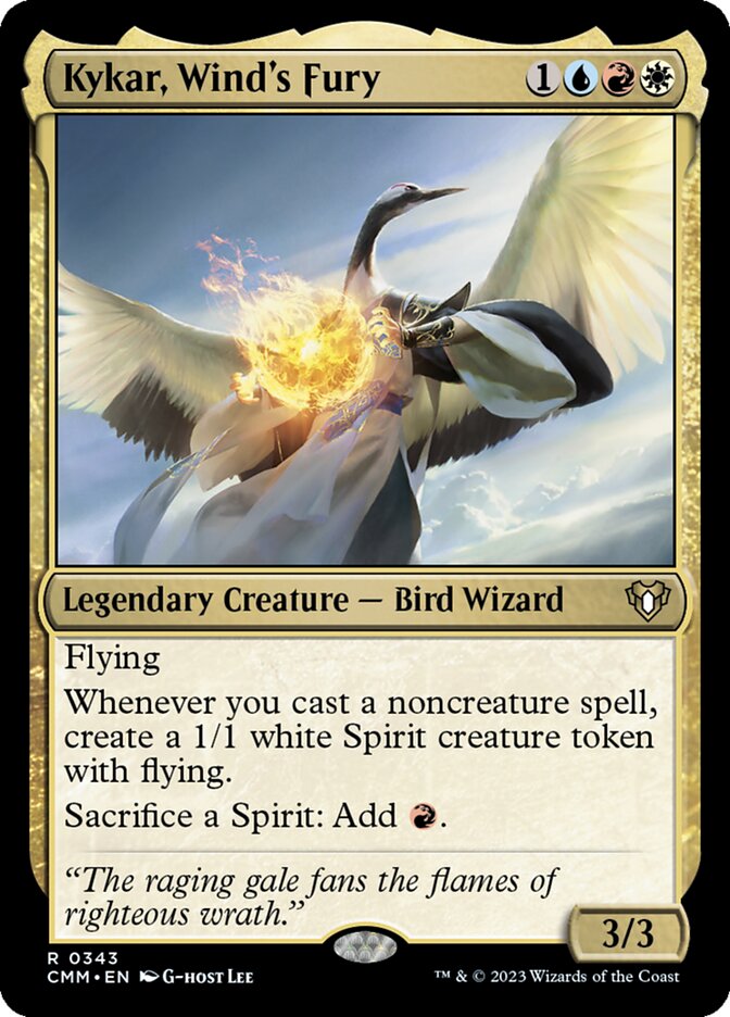 Kykar, Wind's Fury - carta Magic The Gathering