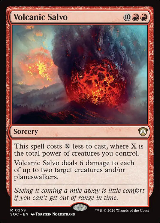Volcanic Salvo - SOC-259-NF-STD