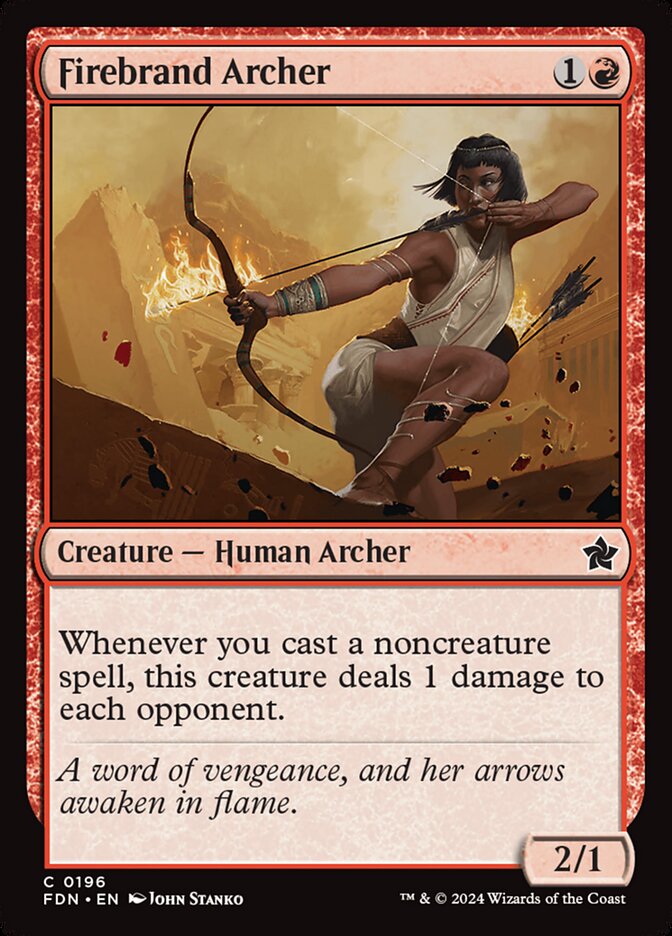 Firebrand Archer - carta Magic The Gathering