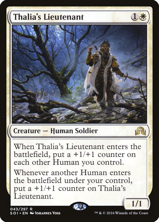 Thalia's Lieutenant - carta Magic The Gathering