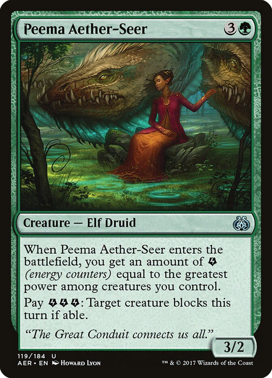 Peema Aether-Seer - carta Magic The Gathering