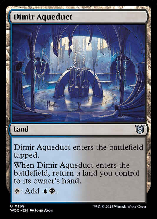 Dimir Aqueduct - carta Magic The Gathering