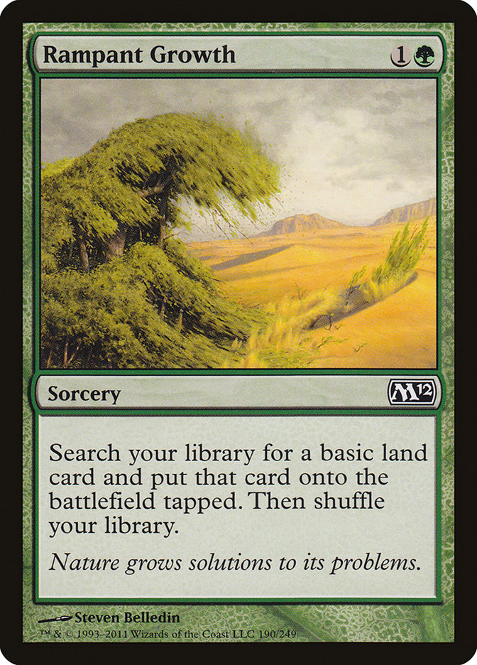 Rampant Growth - carta Magic The Gathering