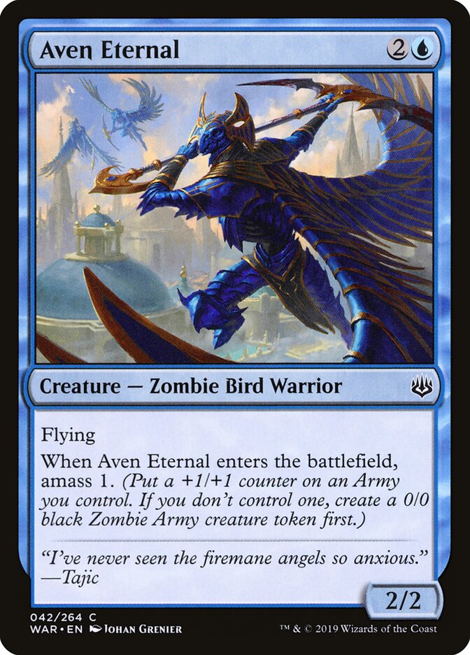 Aven Eternal - carta Magic The Gathering