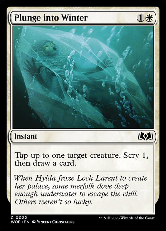 Plunge into Winter - carta Magic The Gathering