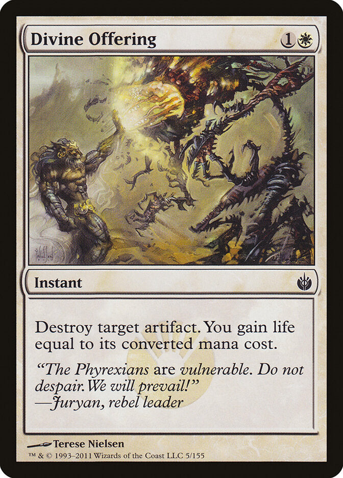 Divine Offering - carta Magic The Gathering