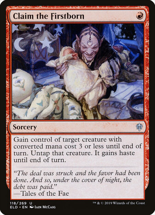 Claim the Firstborn - carta Magic The Gathering