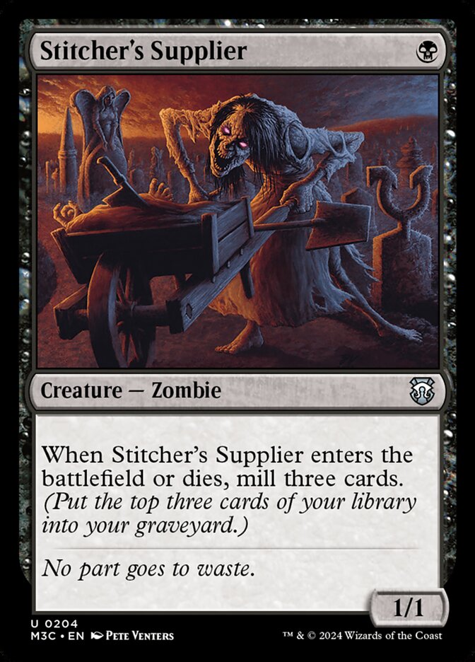 Stitcher's Supplier - carta Magic The Gathering