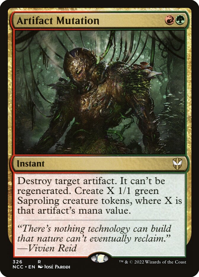 Artifact Mutation - carta Magic The Gathering