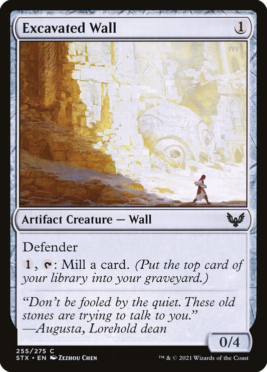 Excavated Wall - carta Magic The Gathering