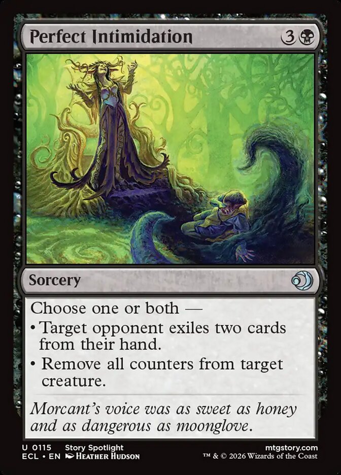 Perfect Intimidation - carta Magic The Gathering